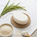 Jabón exfoliante de Arroz