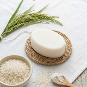 Jabón exfoliante de Arroz