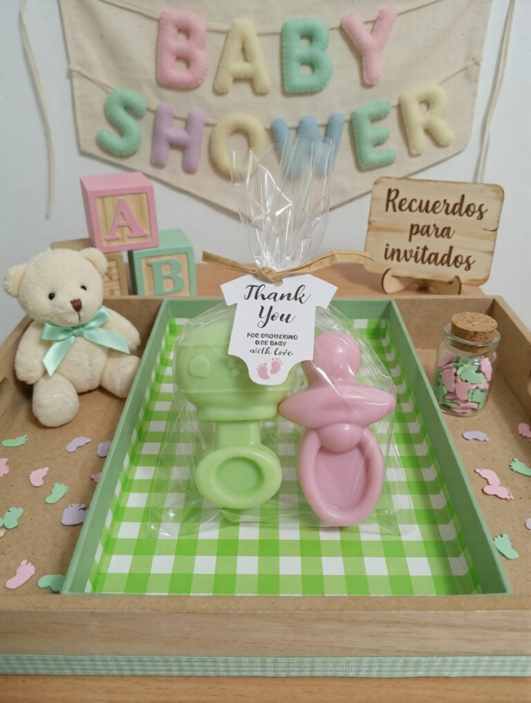 Jabón para baby shower